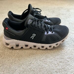 On Running Women’s Black and Gray Shoes